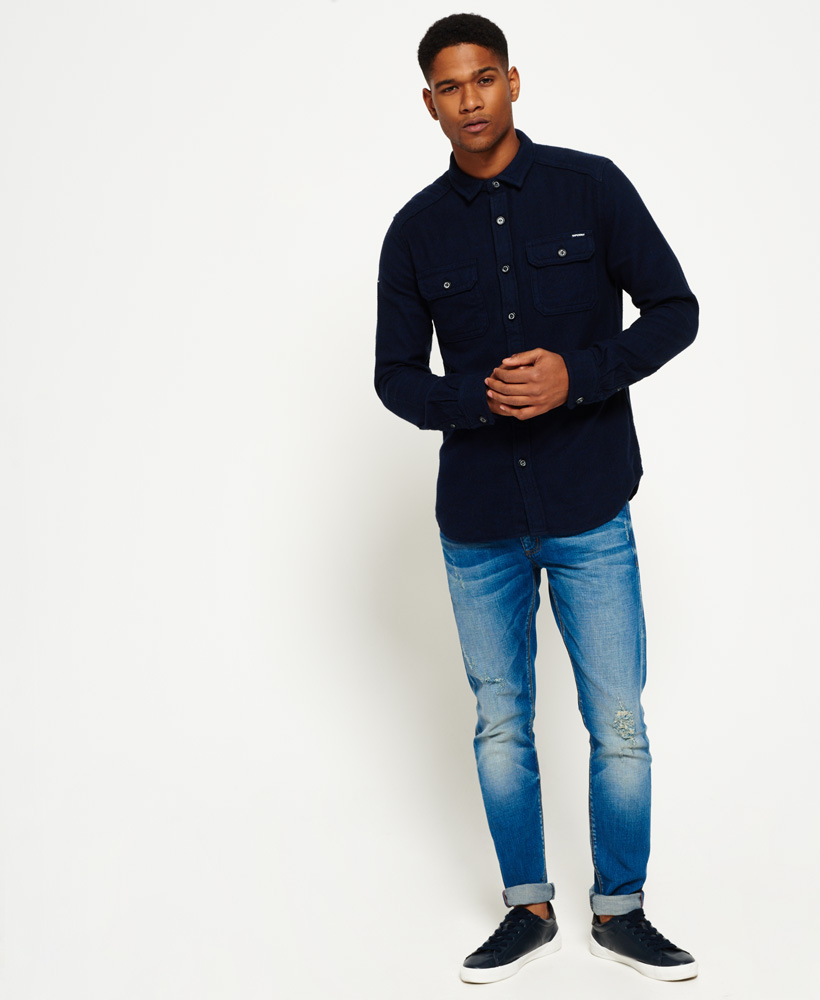 superdry logger shirt