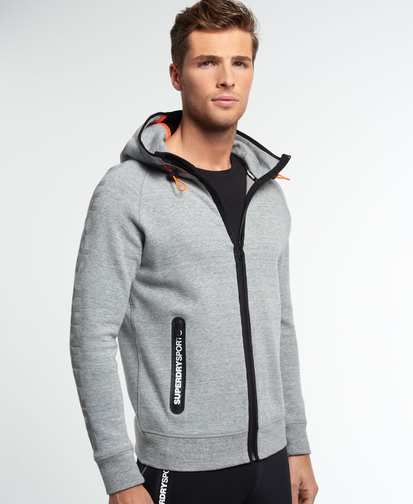 Superdry Sport Gym Tech Zip Hoodie | eBay