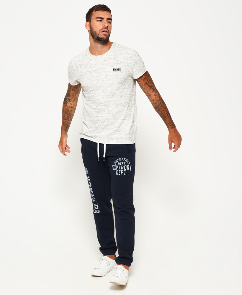 non cuffed mens joggers