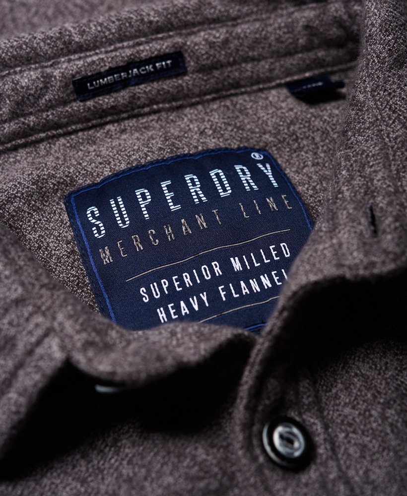 superdry logger shirt