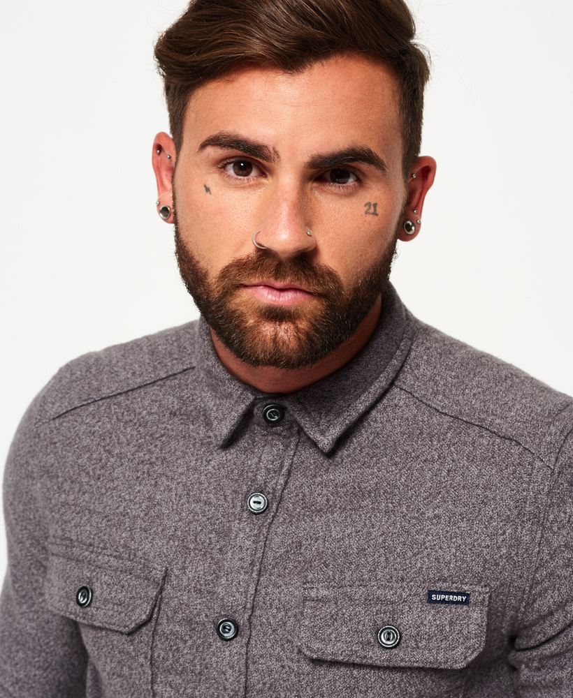 superdry logger shirt