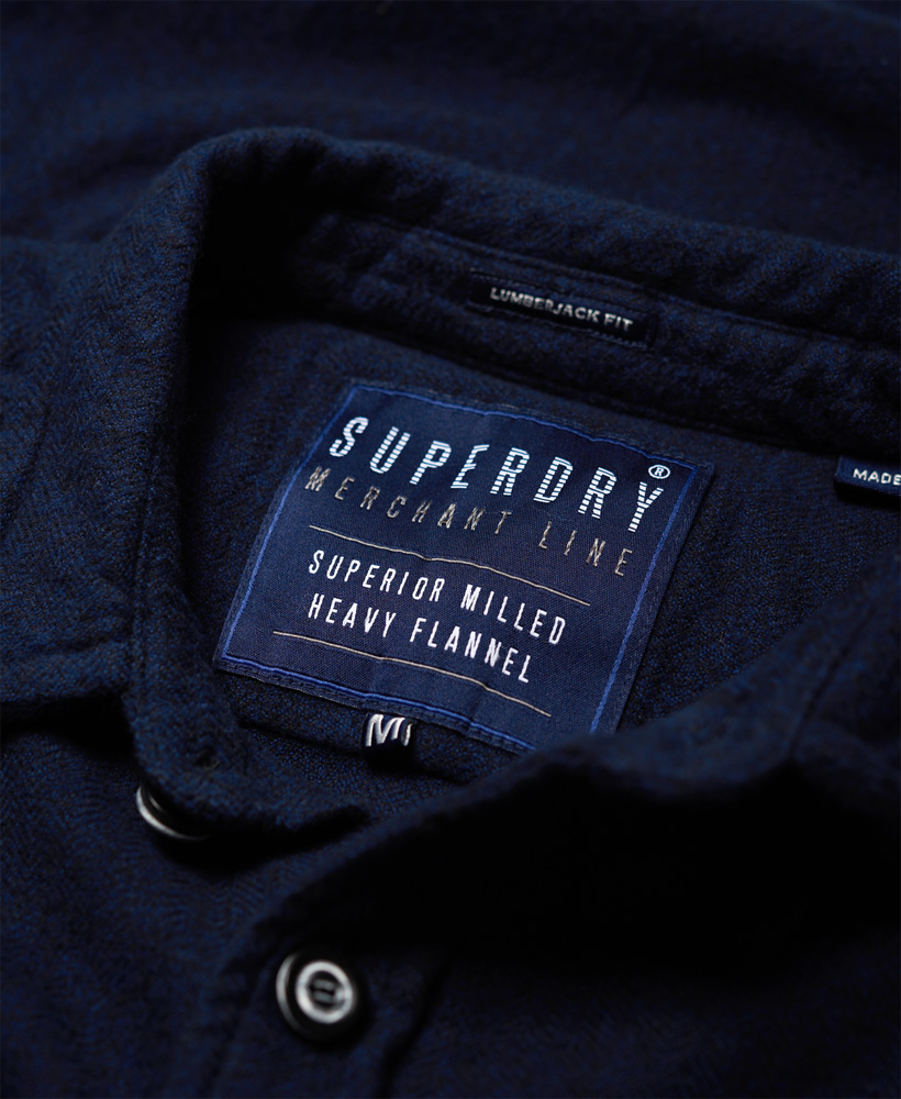 superdry logger shirt