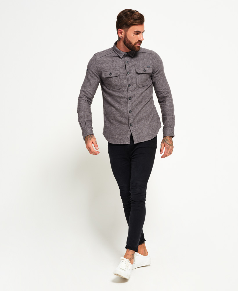 superdry logger shirt