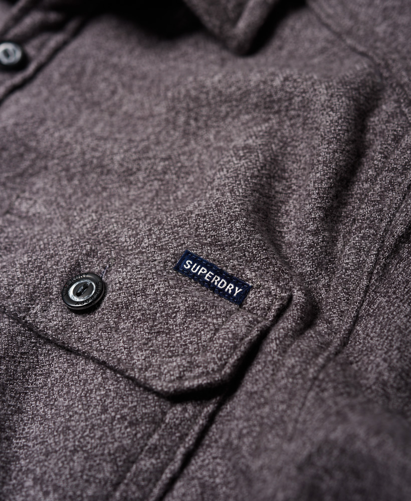 superdry logger shirt