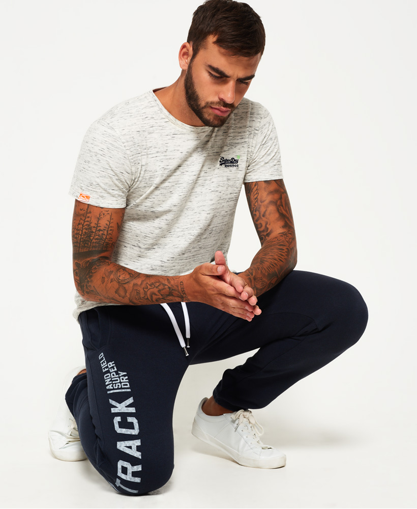 non cuffed mens joggers