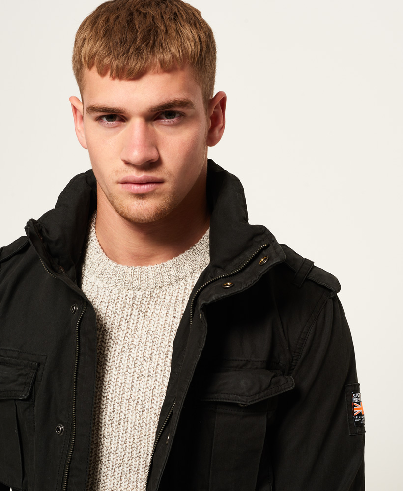 rookie heavy weather field jacket superdry