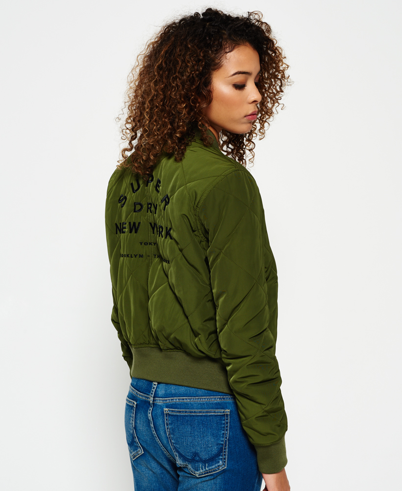 superdry quilted jacket