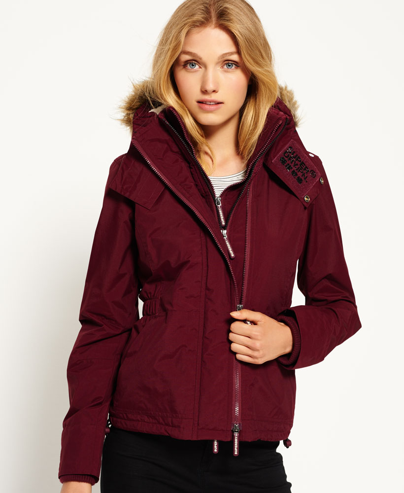superdry wind attacker jacke mit sherpa-kapuze superdry wind attacker jacke mit sherpa-kapuze