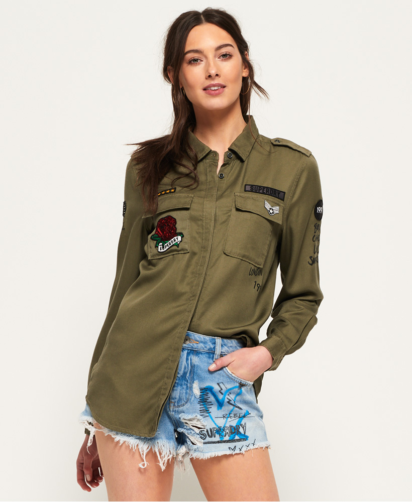 Donna Camicia Militare Emma