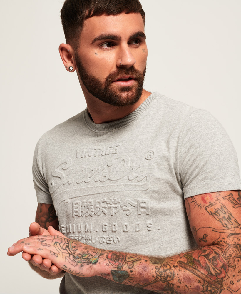 Superdry Mens Premium Goods Embossed T-Shirt | eBay