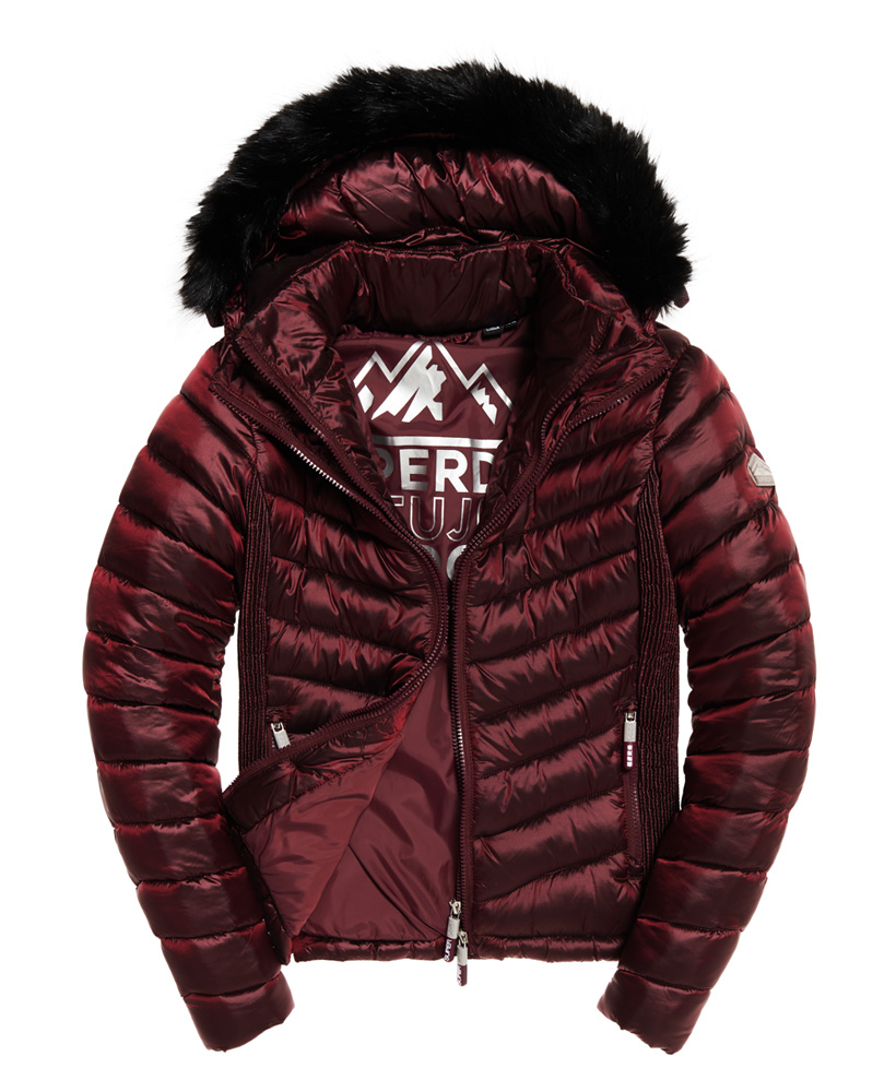 superdry ladies chevron coat