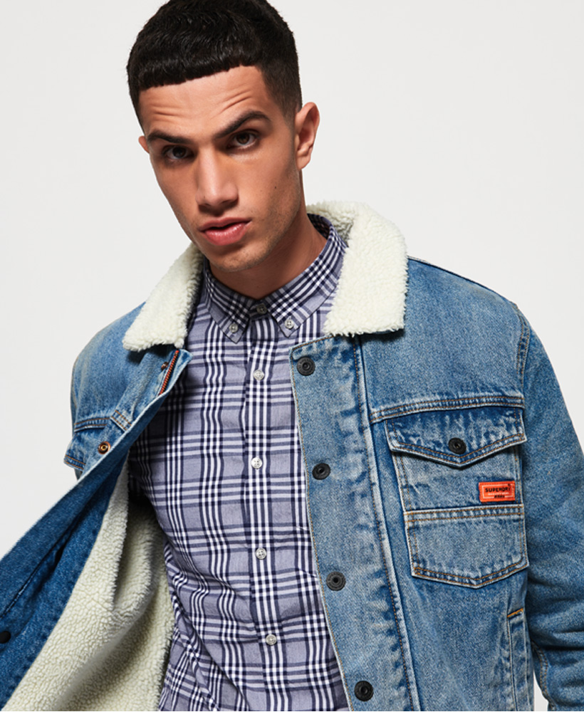 Superdry Mens Hacienda Denim Jacket eBay