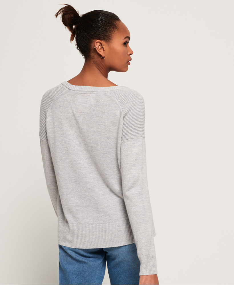 bria raglan knit