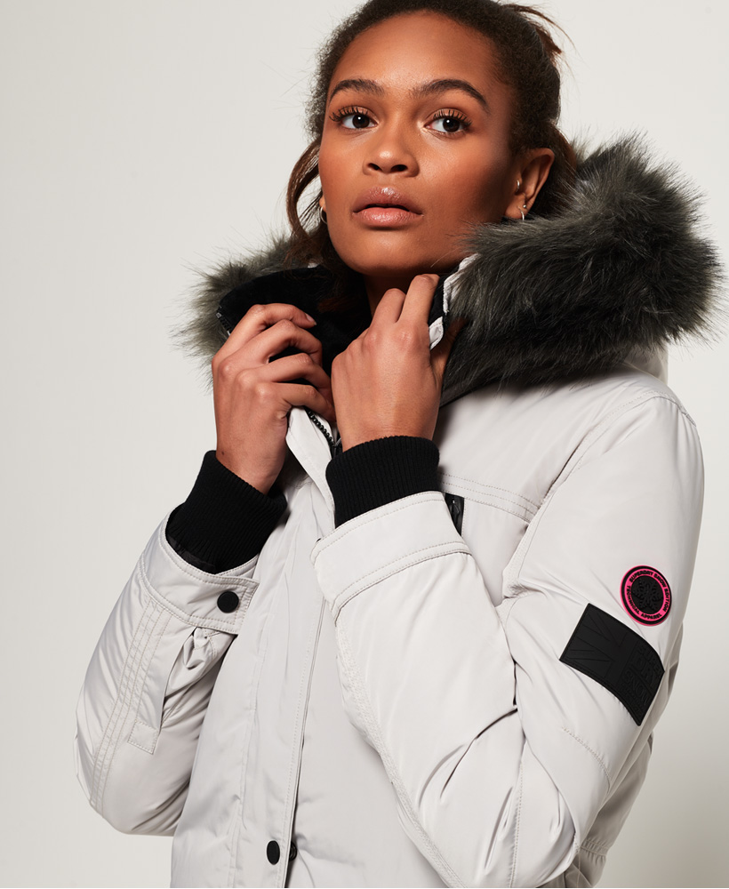Superdry Womens Antarctic Explorer Down Parka Jacket | eBay