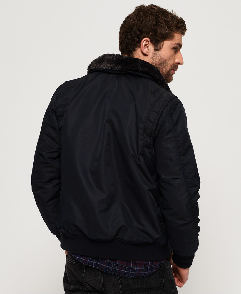 superdry winter hercules bomber jacket