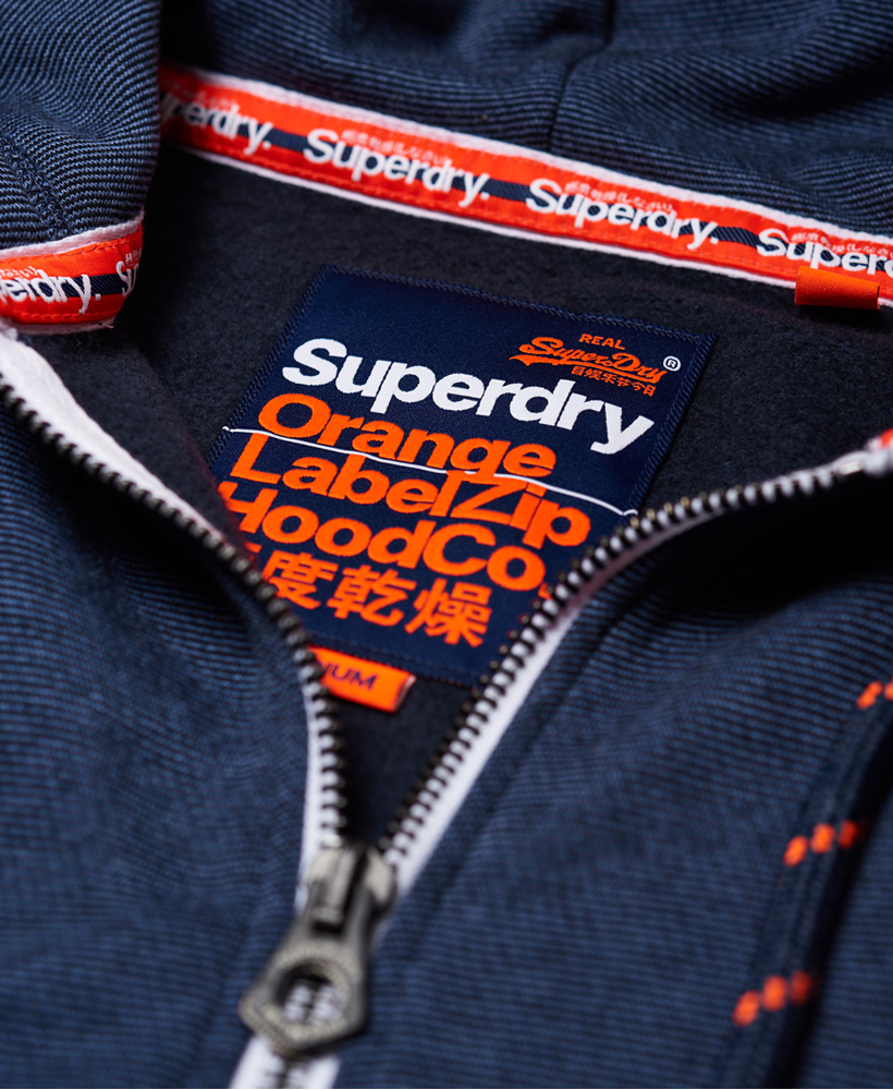 superdry orange label sweat dress