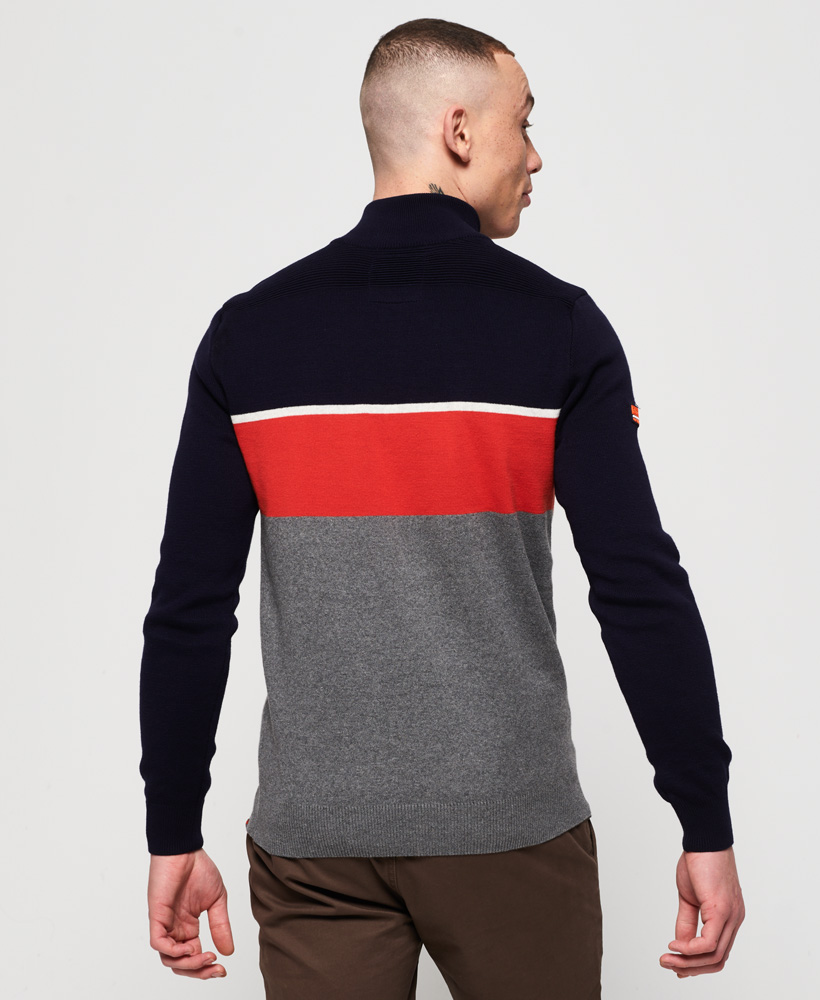 superdry henley jumper