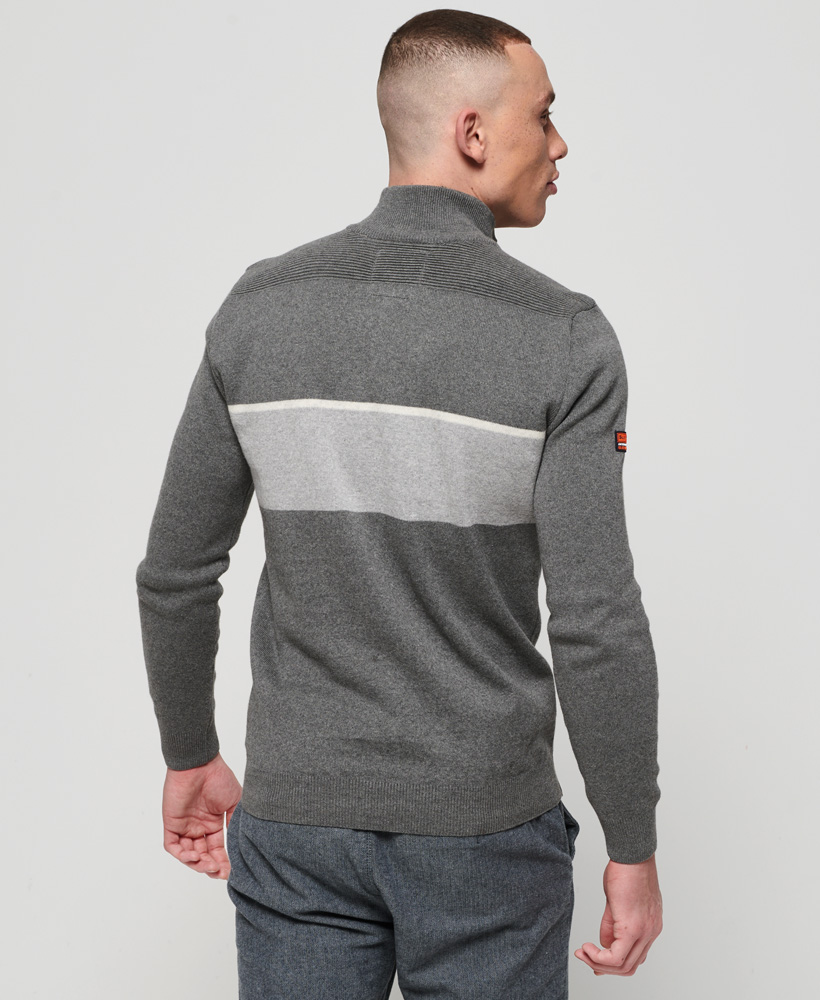 superdry henley jumper