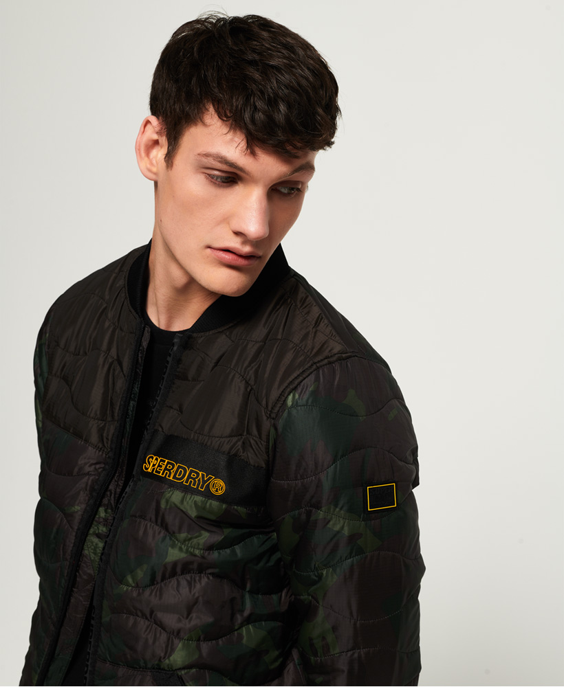 superdry air corps padded liner jacket