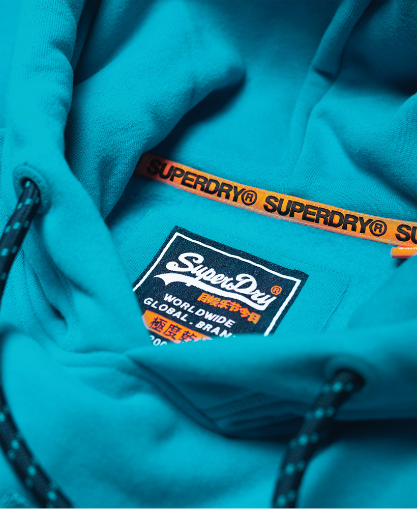 vintage logo superdry hoodie