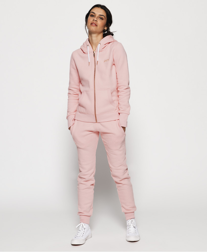 orange label elite zip hoodie