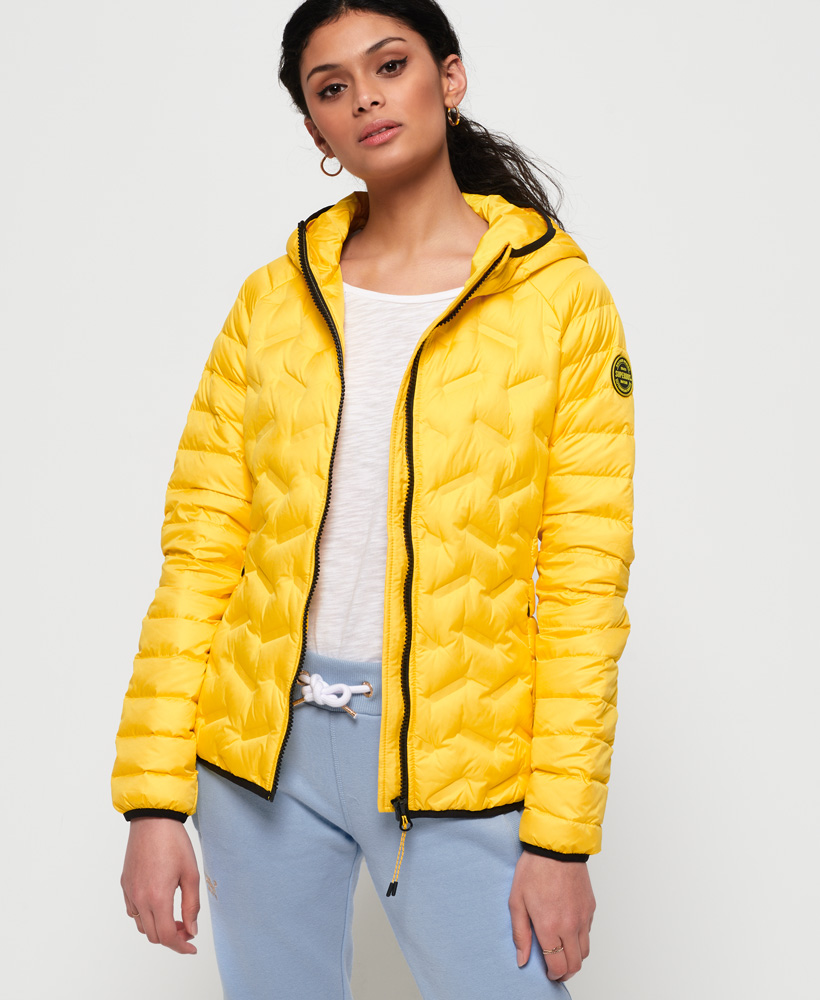 Pre-owned Superdry Damen Radar Daunenjacke