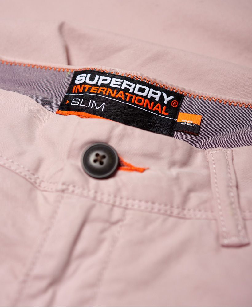 international slim chino lite shorts