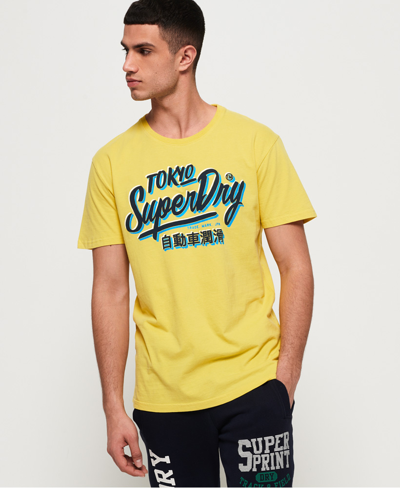 Uomo T-Shirt Oversize Con Effetto Ottico