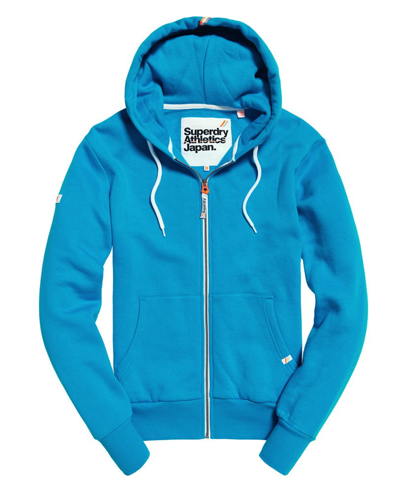 la athletic zip hoodie superdry