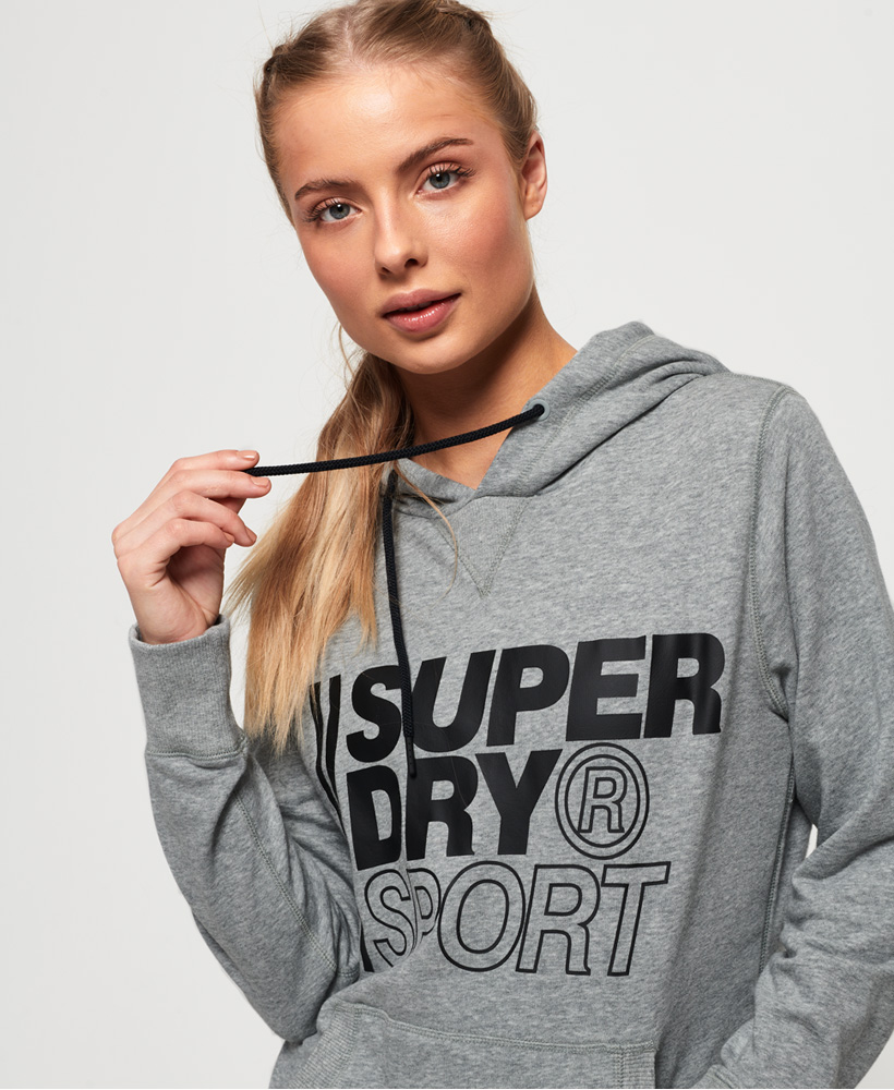 Superdry Damen Core Overhead Sport-Sweats.