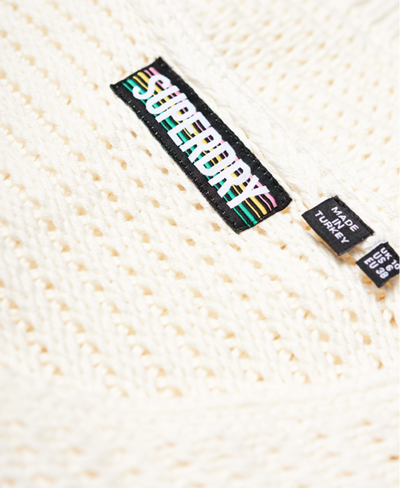 Details about Superdry Womens Eloise Textured Open Knit Details about Superdry Womens Eloise Textured Open Knit