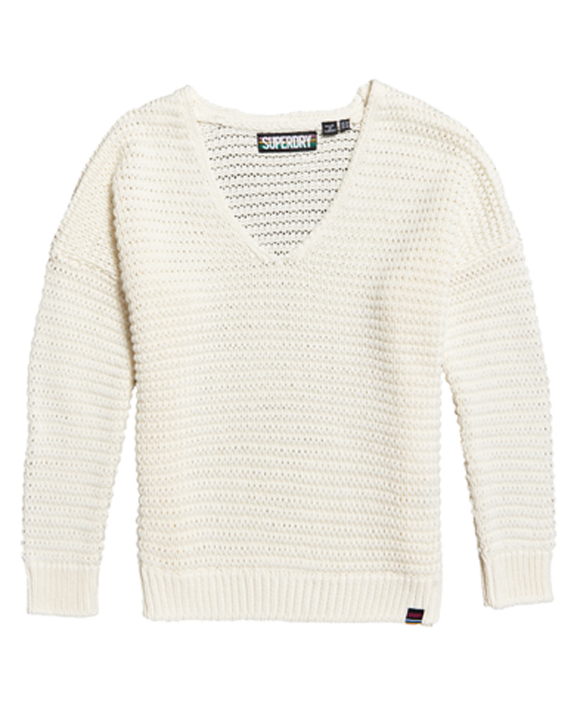 Details about Superdry Womens Eloise Textured Open Knit Details about Superdry Womens Eloise Textured Open Knit