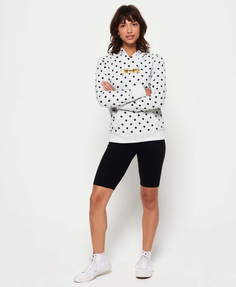 superdry polka dot hoodie