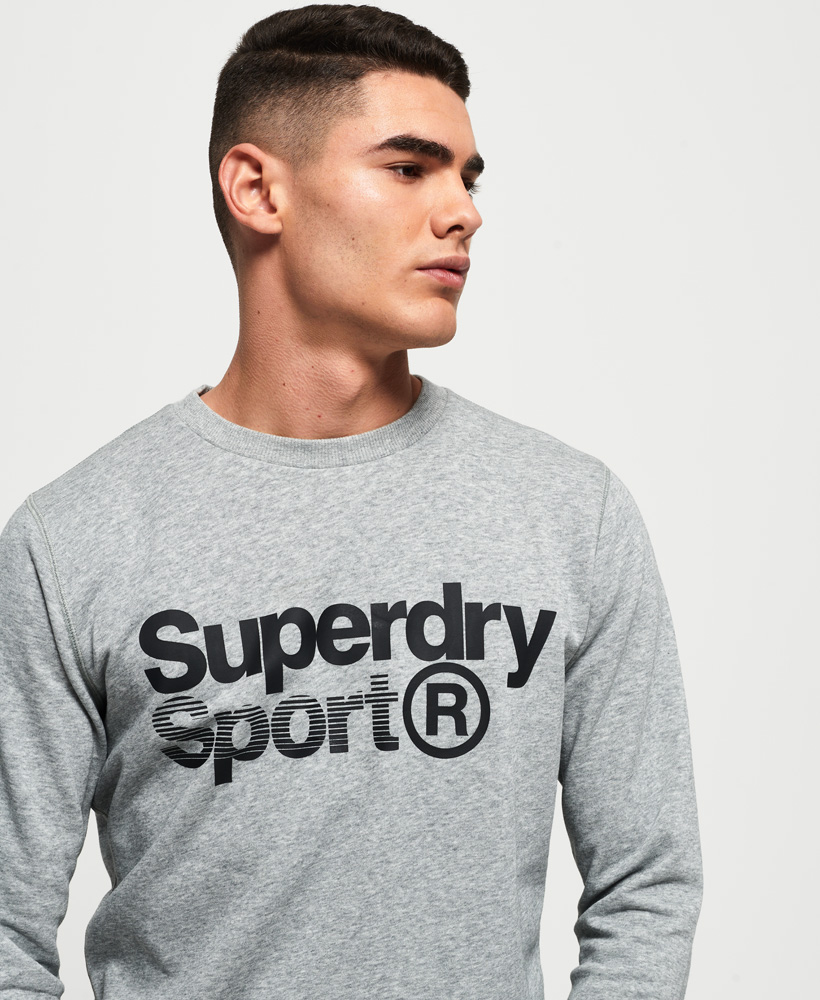 superdry core sport crew sweatshirt