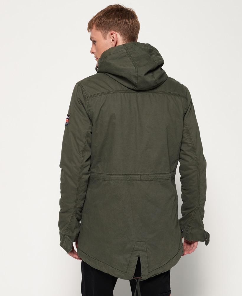 Superdry Herren New Rookie Military Parkajacke Ebay