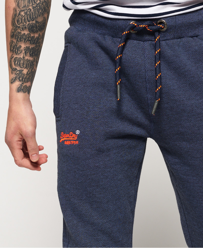 superdry orange label cuffed joggers