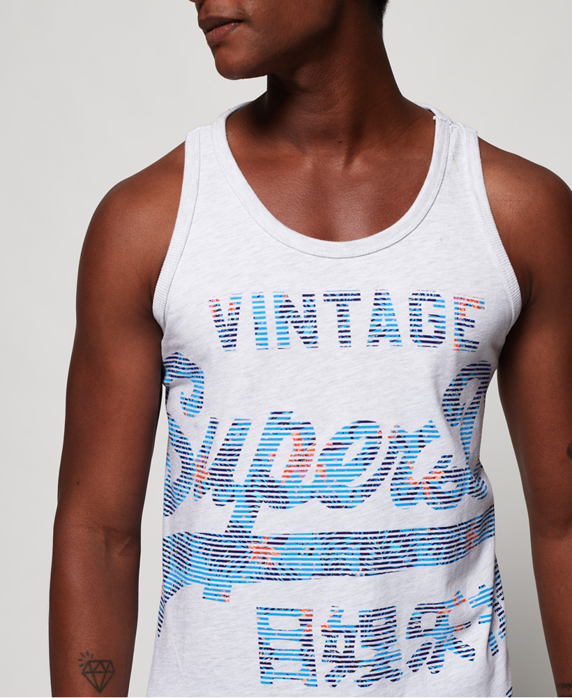 Superdry Mens Premium Goods Fade Vest eBay