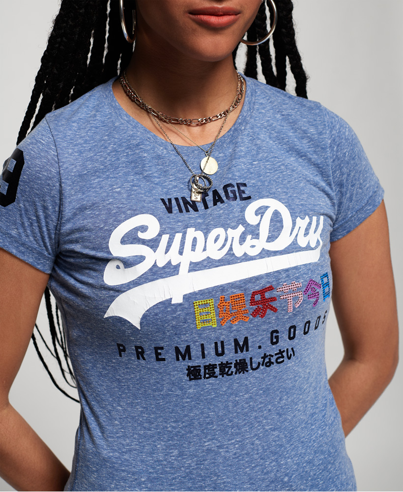 superdry blue tshirt