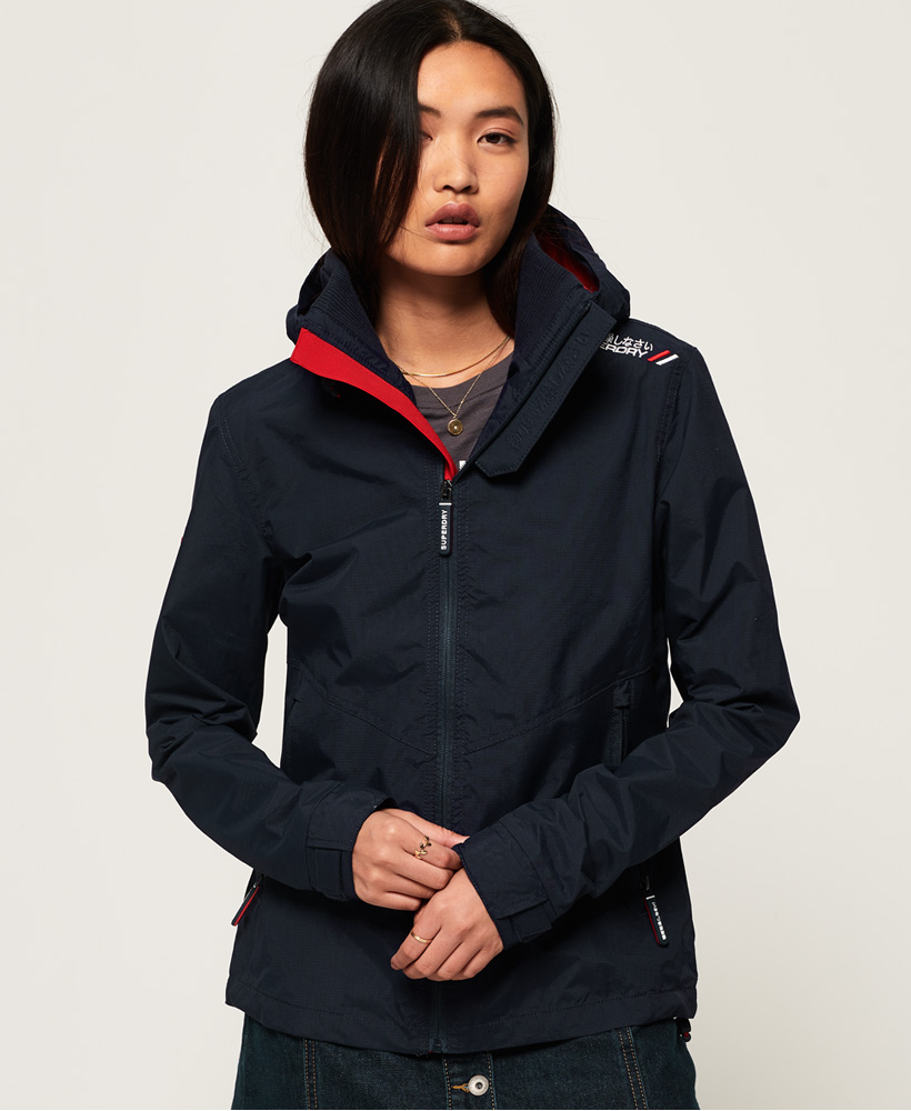 technical hooded cliff hiker jacket