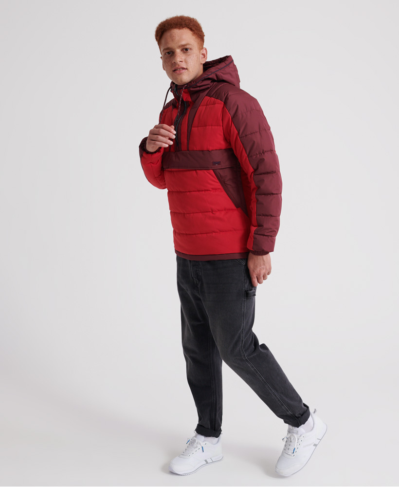 downhill padded overhead jacket