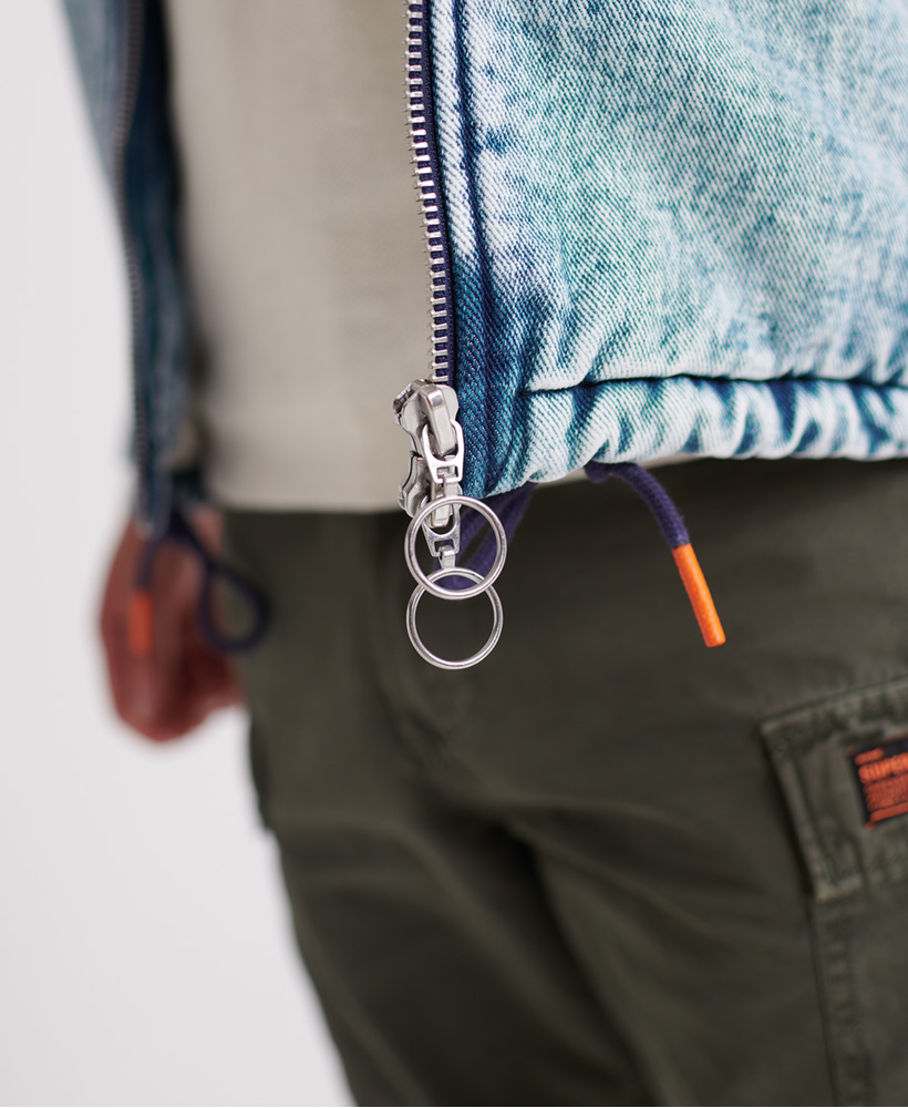 superdry hooded worker jacket