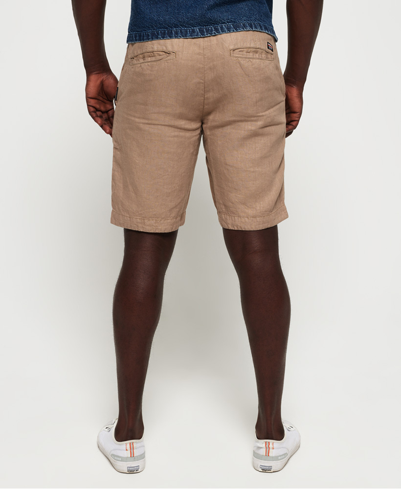 linen chino shorts