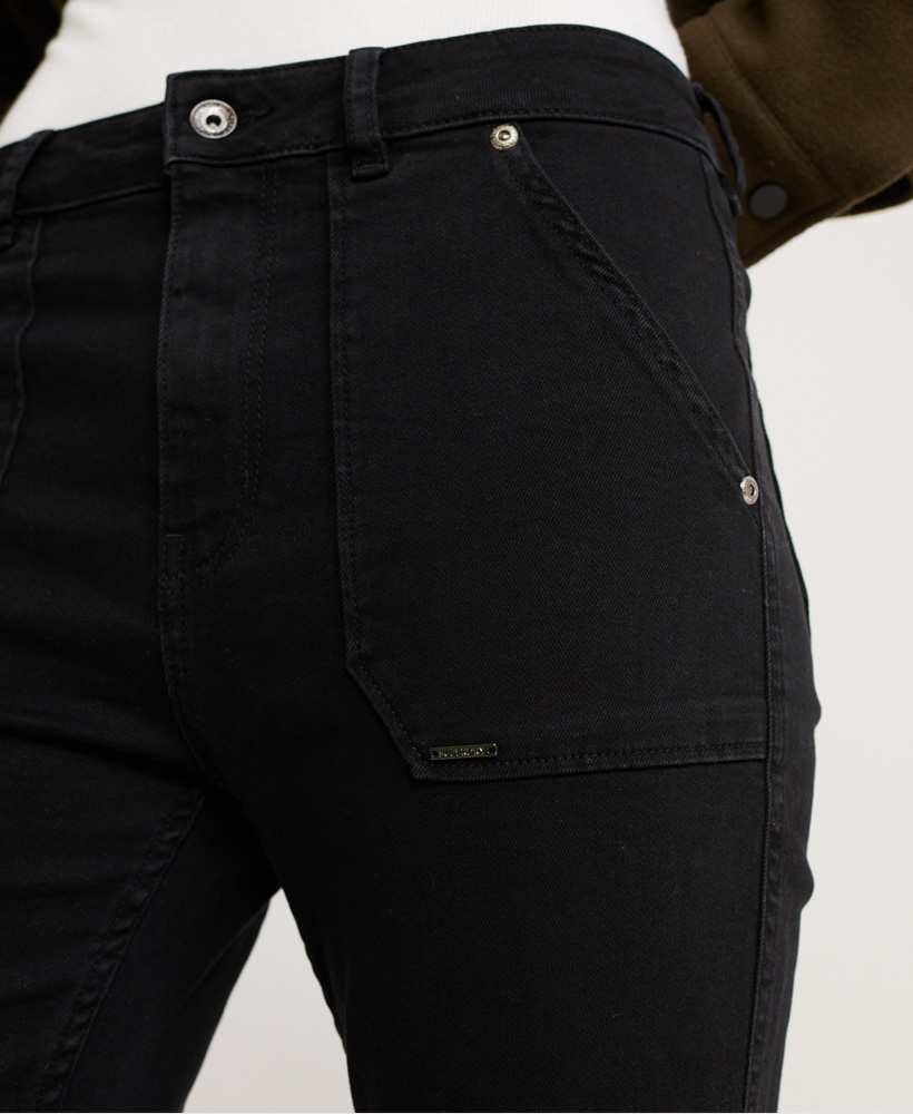 slim utility pants