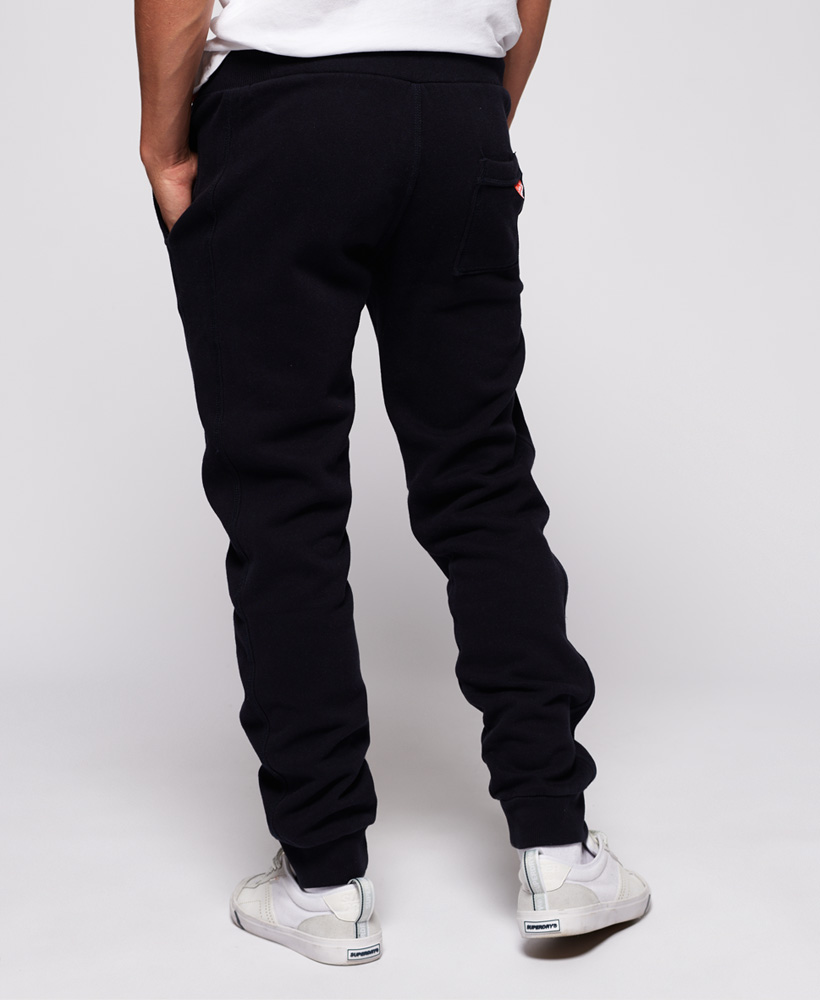 navy superdry joggers