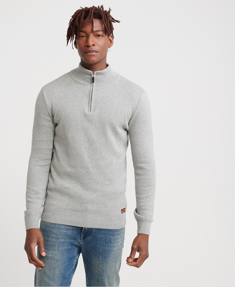 Superdry Mens Downhill Race Henley Jumper - Picture 20 of 25