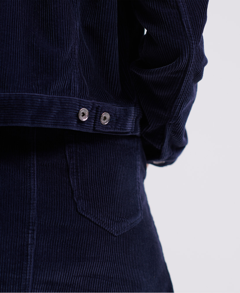 ladies cord shirt jacket