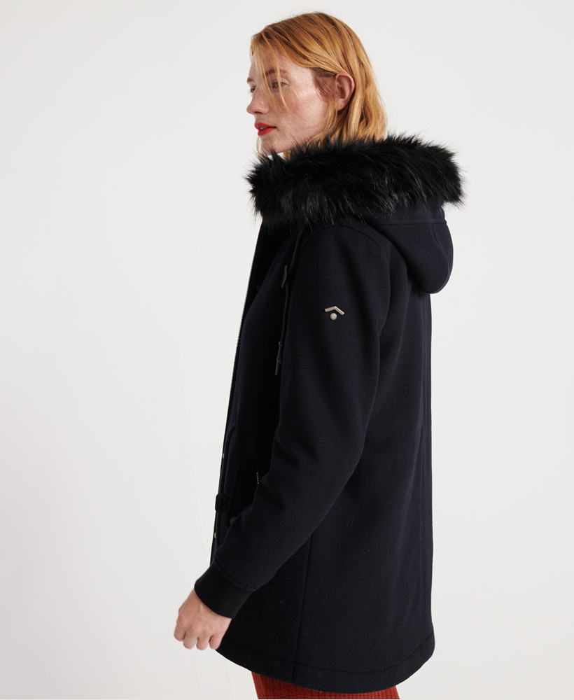 wool parka superdry