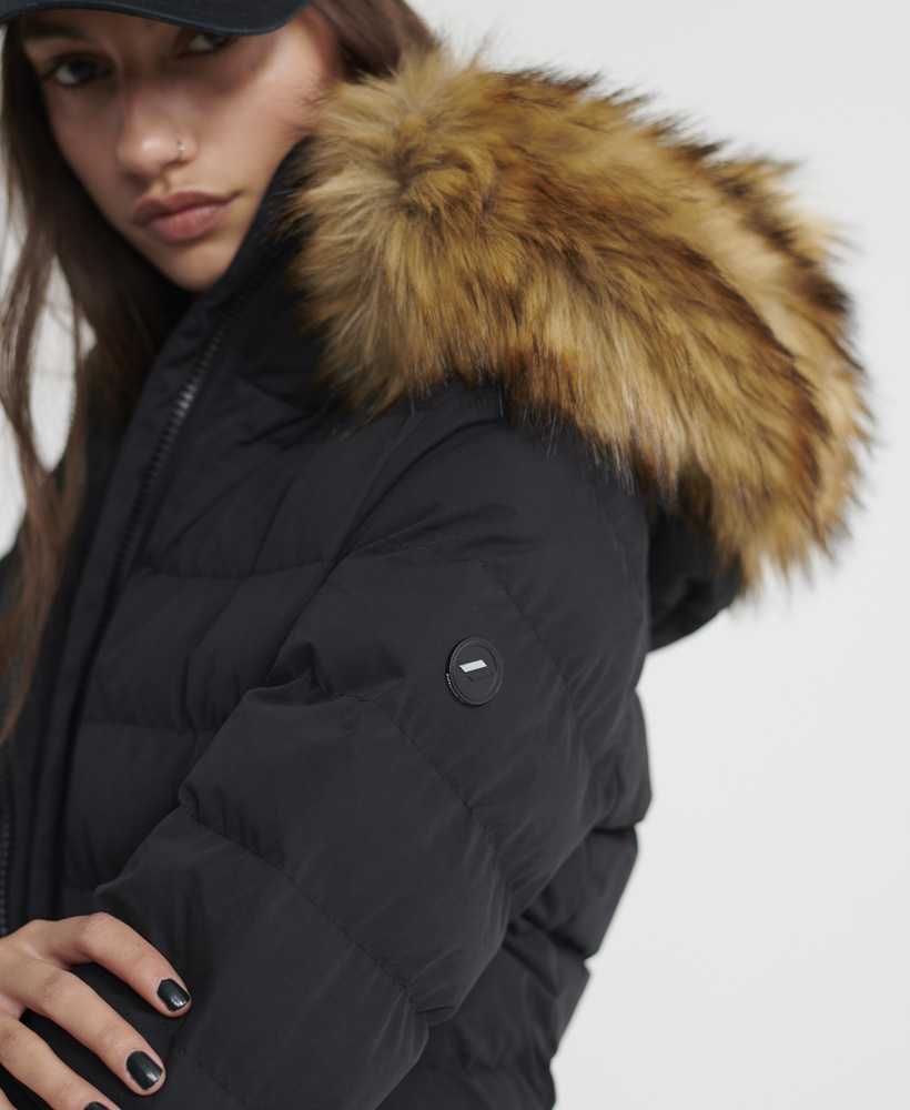 Superdry Womens Arctic Long Puffer Coat | eBay