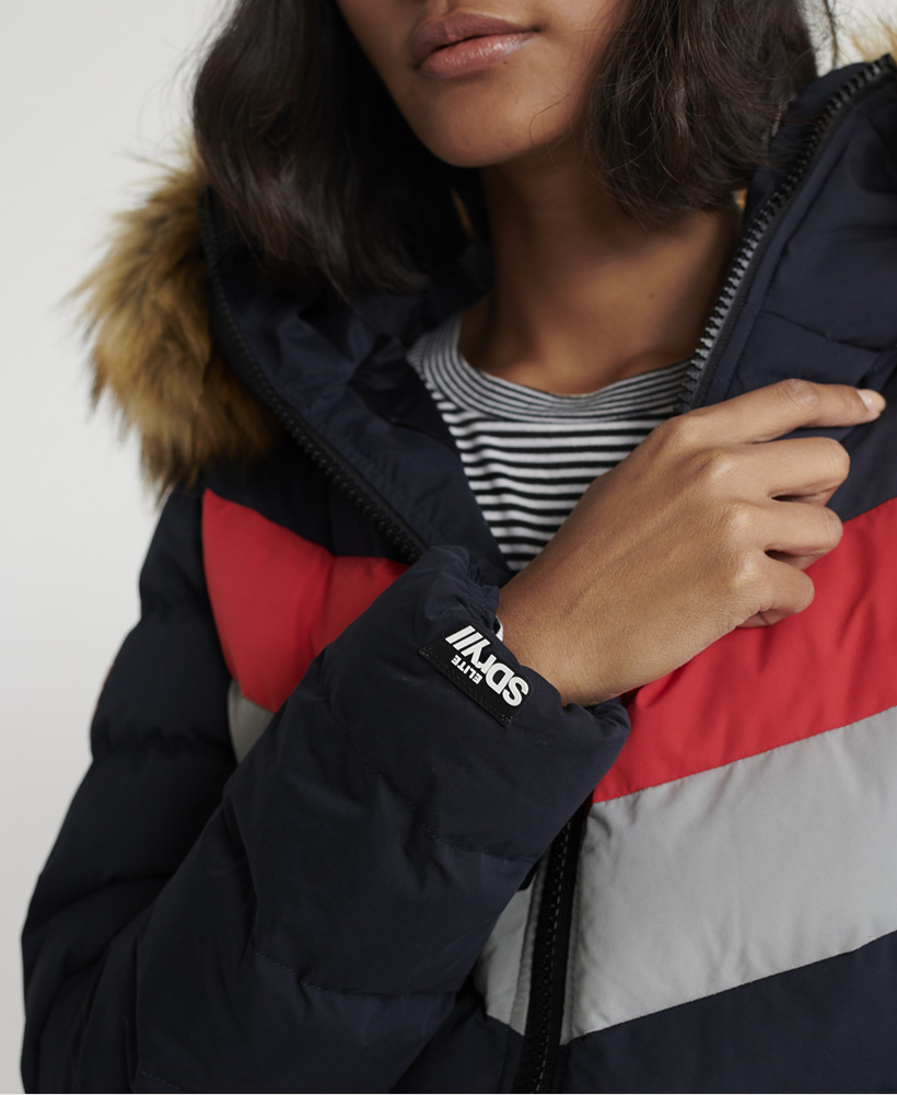 superdry new arctic long puffer coat