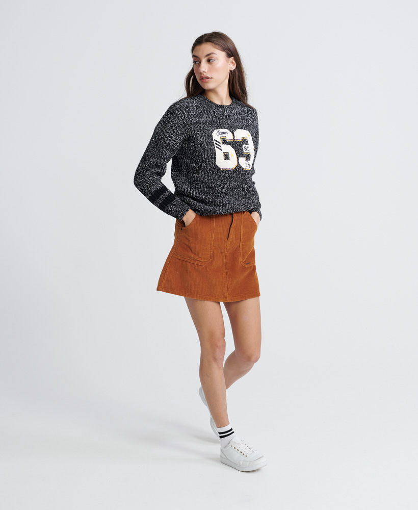 varsity jumper dress